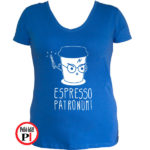 Espresso Patronum Harry Potter póló női kék