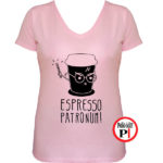 Espresso Patronum Harry Potter póló női pink