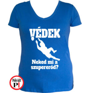 női kapus kézilabda póló kék