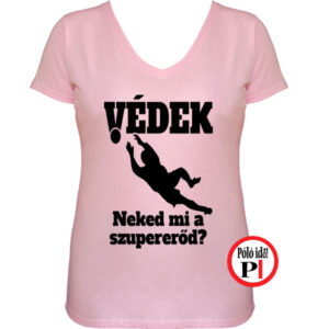 női kapus kézilabda póló pink