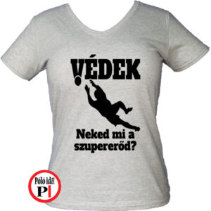 női kapus kézilabda póló szürke