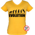 női evolúció teniszpóló citorm