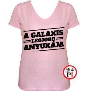 anya póló galaxis legjobb anyukája pink