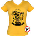anya póló kosaras anya vagyok citrom