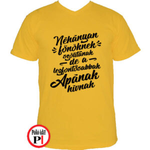 apa póló főnöknek hívnak citrom