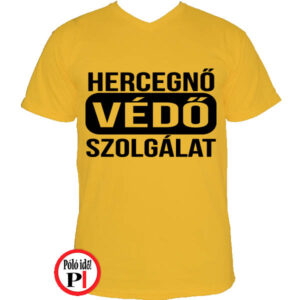 apa póló hercegnő védő szolgálat citrom