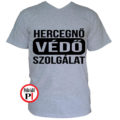 apa póló hercegnő védő szolgálat szürke