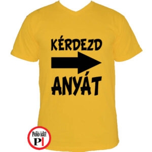 apa póló kérdezd anyát citrom