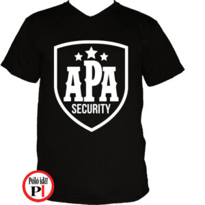 apa póló security fekete