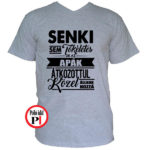 apa póló senki sem tökéletes szürke