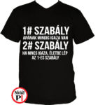 apa póló szabály fekete