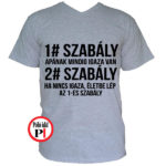 apa póló szabály szürke