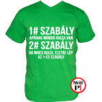 apa póló szabály zöld
