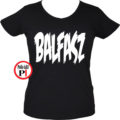 balfasz póló női fekete