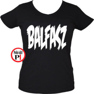 balfasz póló női fekete