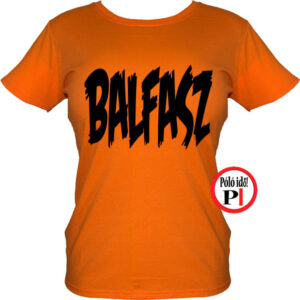 balfasz póló női narancs
