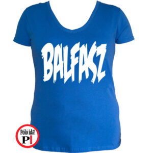 balfasz póló női kék