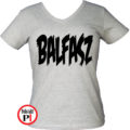 balfasz póló női szürke