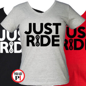 női just ride biciklis póló