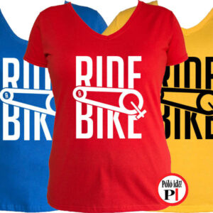 női ride bike biciklis póló