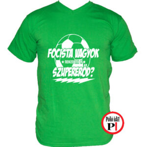 foci póló szupererő zöld