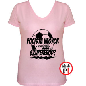 foci póló szupererő női pink