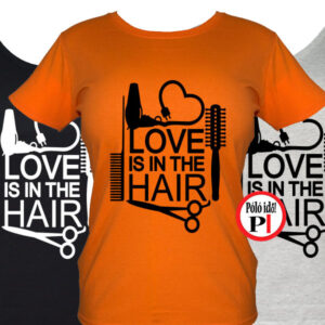 fodrász póló hair love