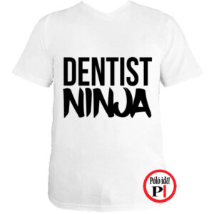 fogorvos póló ninja fehér