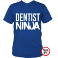 fogorvos póló ninja kék