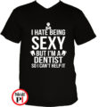 fogorvos póló sexy fekete