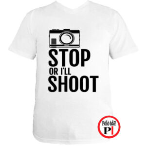Stop Or Shoot Fotós póló