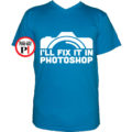 fotós póló photoshop vkék