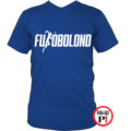 futó póló futóbolond kék