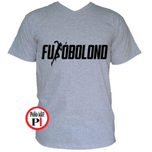 futó póló futóbolond szürke