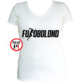futó póló futóbolond női fehér