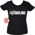 futó póló futóbolond női fekete
