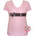 futó póló futóbolond női pink