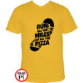futó póló pizza miles citrom