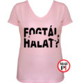 horgász póló fogtál halat női pink