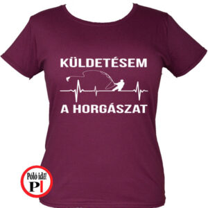 Női Peca Küldetés Póló