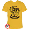 kosaras apa póló citrom