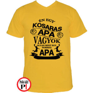 kosaras apa póló citrom