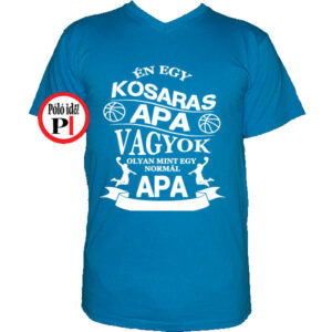kosaras apa póló vkék