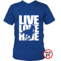 lovas póló live love ride kék