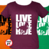 lovas póló live love ride női