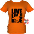 lovas póló live love ride női n