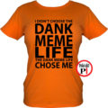 női engem meme póló narancs