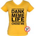 női engem meme póló citrom