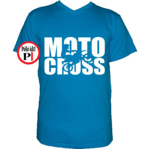 motor póló motocross vkék