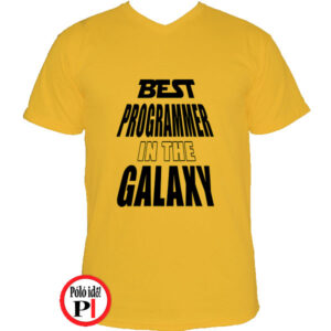 programozó póló star wars citrom
